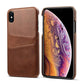 Luxury Leather iPhone Back Cover