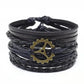 Men's Leather Vintage Braided Bracelet