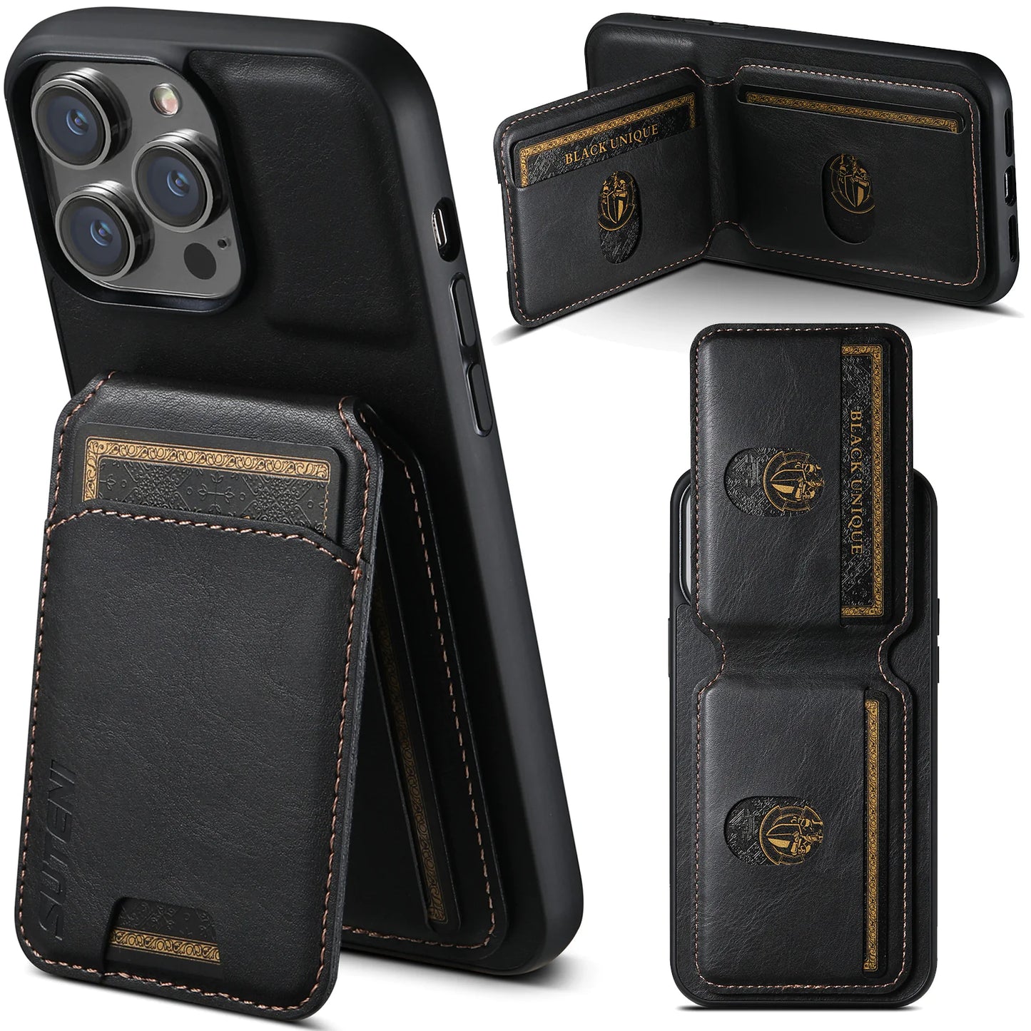 Card Guard Leather iPhone Case