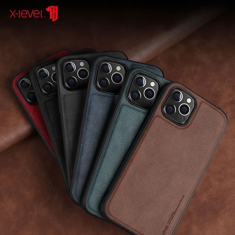 Leather Phone Case For iPhone12