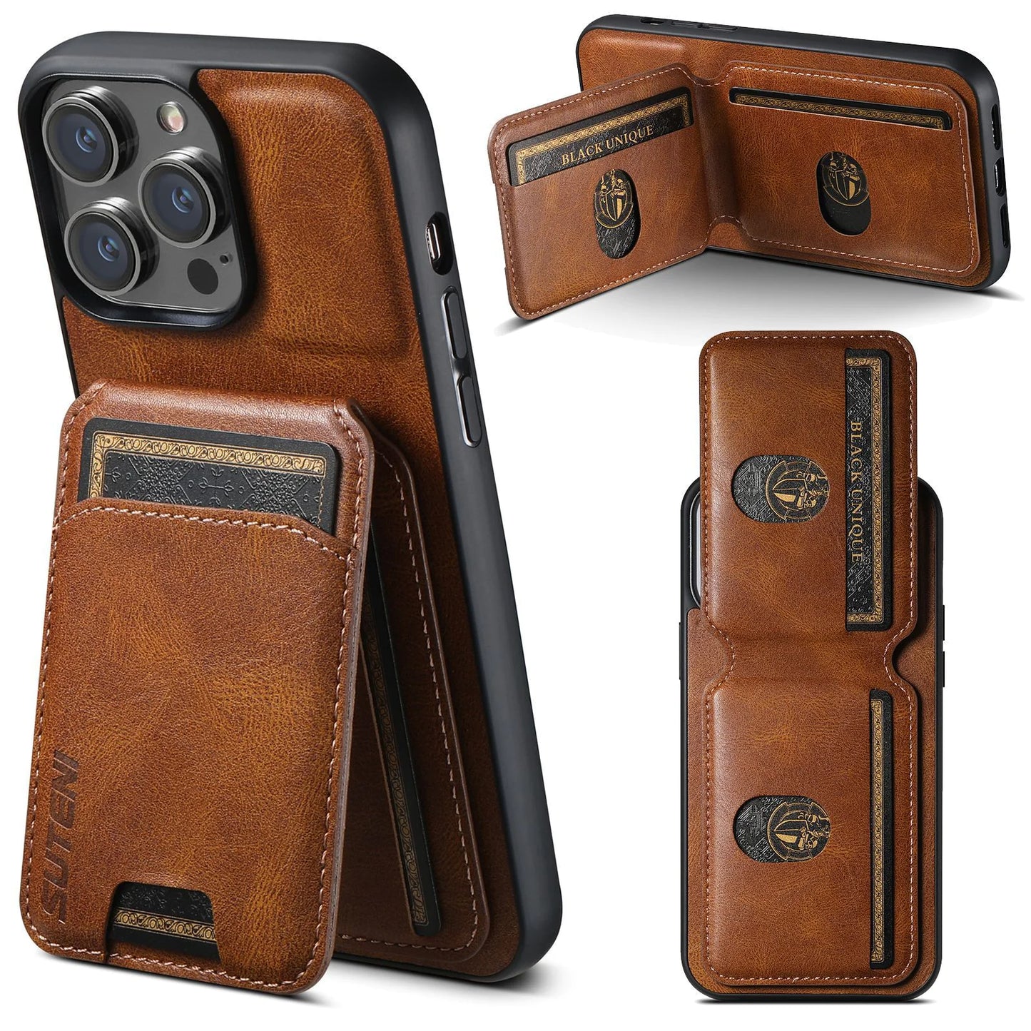 Card Guard Leather iPhone Case