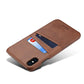 Luxury Leather iPhone Back Cover