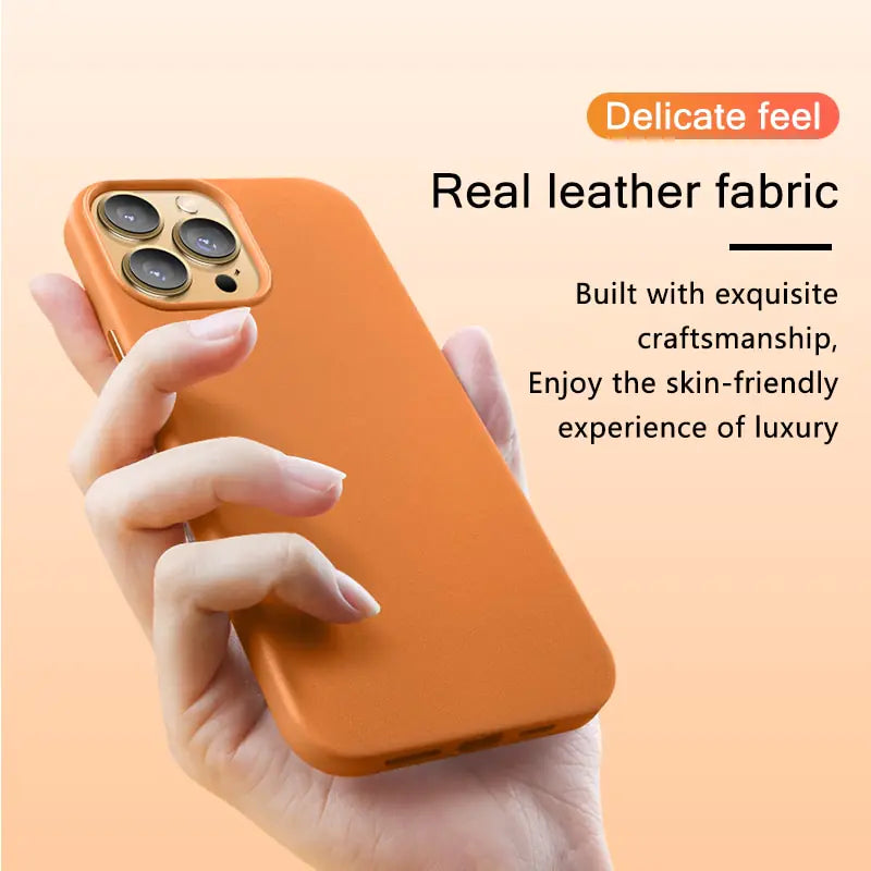 Leather Magnetic iPhone Case For - 13,13pro,13pro max,14,14pro,14plus,14pro max