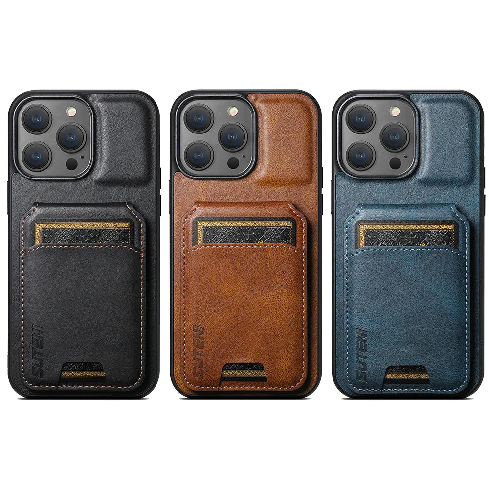 Card Guard Leather iPhone Case