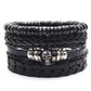 Men's Leather Vintage Braided Bracelet