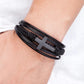 Cross Leather Bracelet