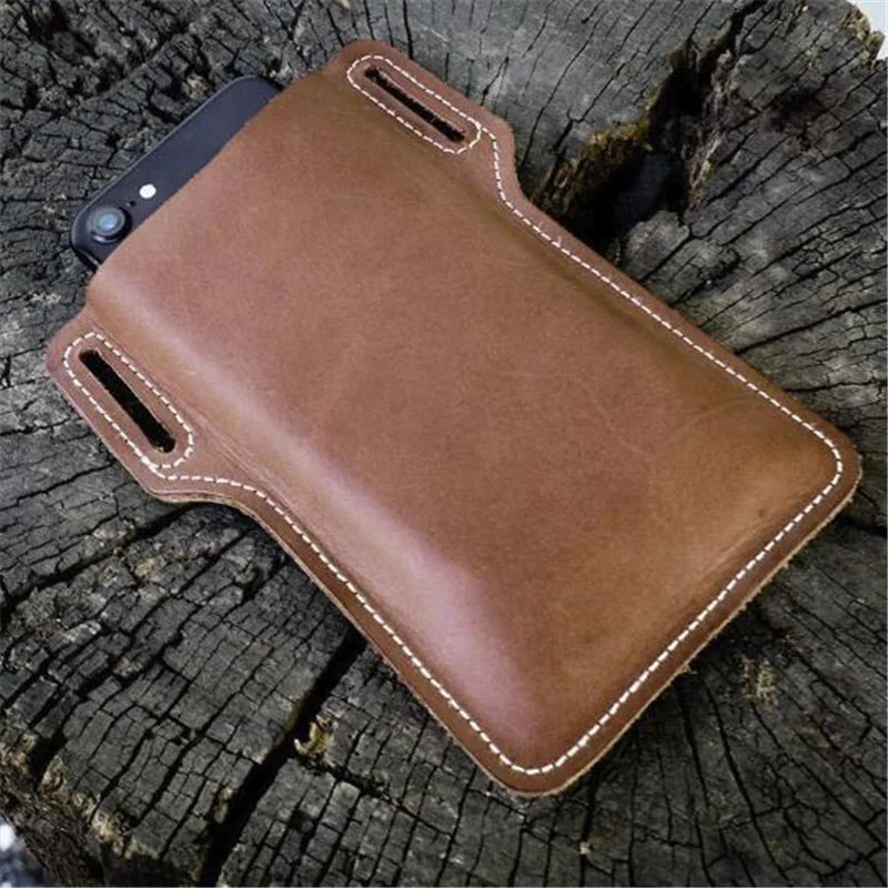 Vegan Leather Phone Case For Belt