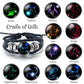 12 Zodiac Signs Leather Bracelet