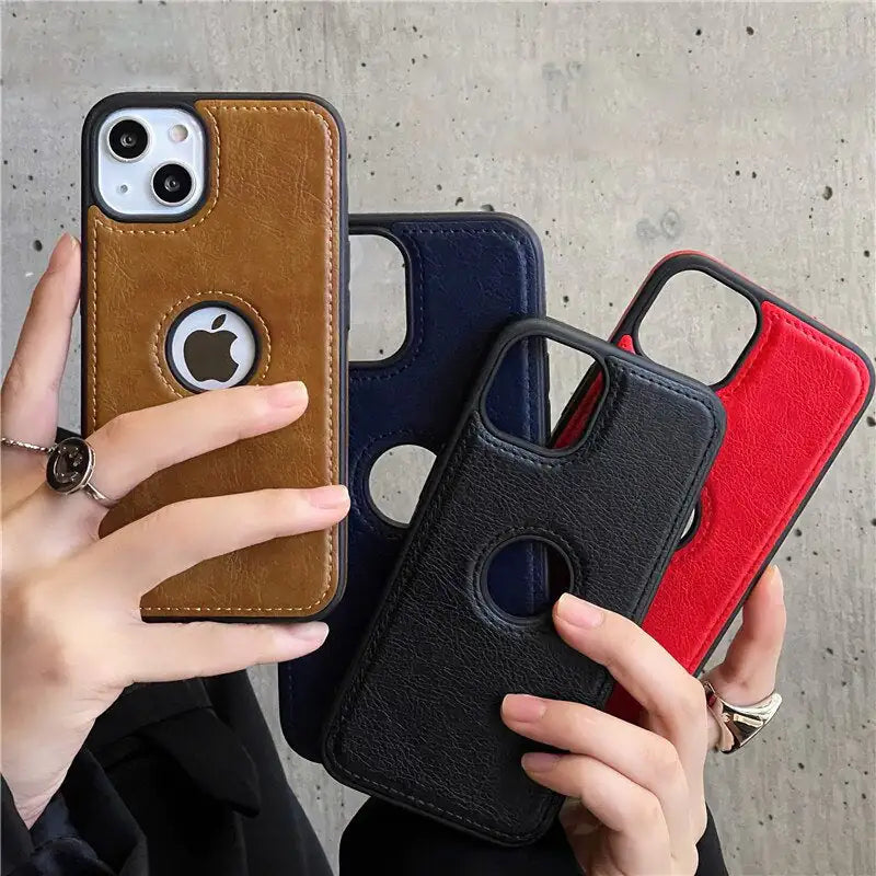 Leather Case For iPhone - XS,11,11pro,12,12pro,13,13pro,14,14pro,14Plus