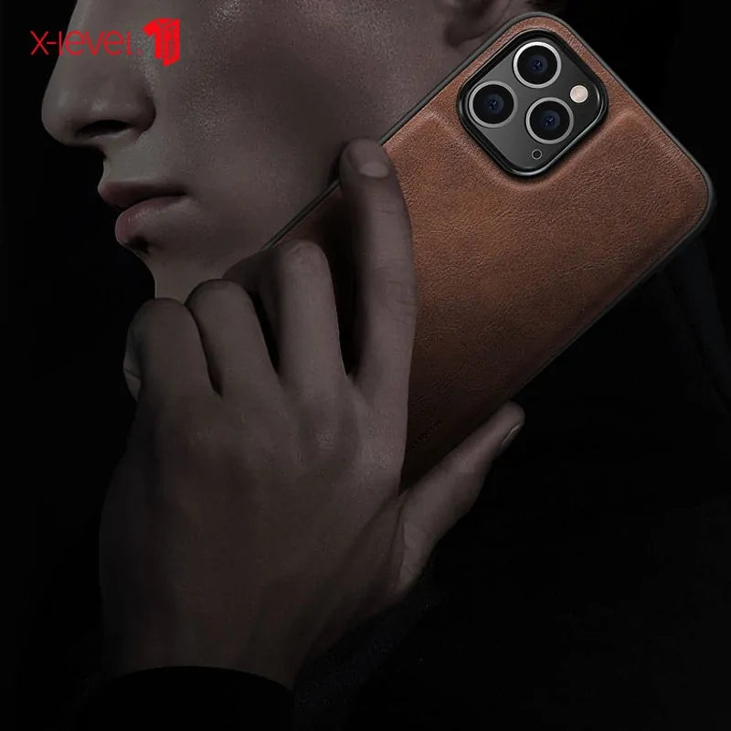 Leather Phone Case For iPhone12