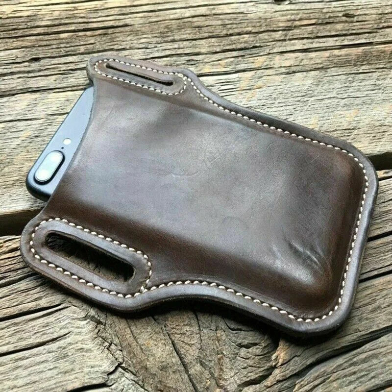 Vegan Leather Phone Case For Belt