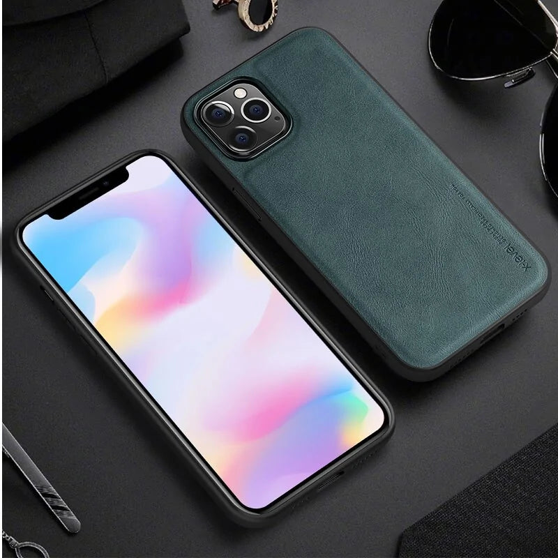 Leather Phone Case For iPhone12